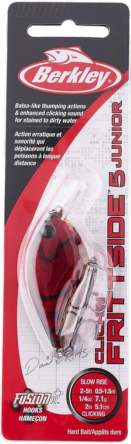 imageBerkley Clickin Frittside Hard BaitGhost Red Craw