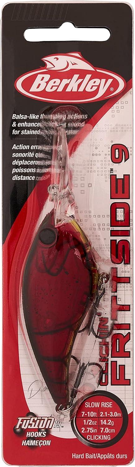 imageBerkley Clickin Frittside Hard BaitGhost Red Craw