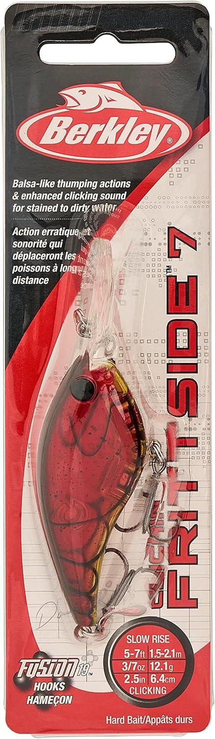 imageBerkley Clickin Frittside Hard BaitGhost Red Craw