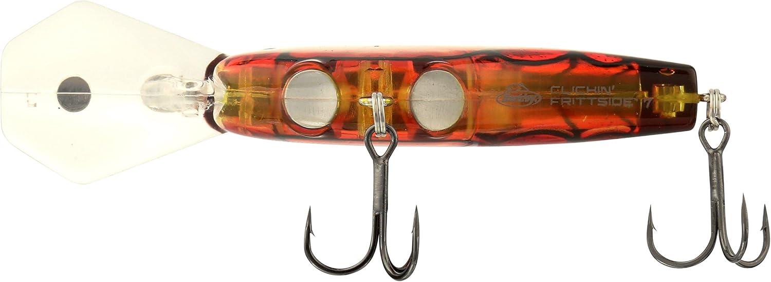 imageBerkley Clickin Frittside Hard BaitGhost Red Craw