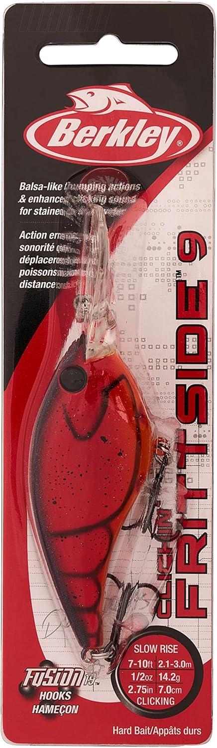 imageBerkley Clickin Frittside Hard BaitRed Spring Craw
