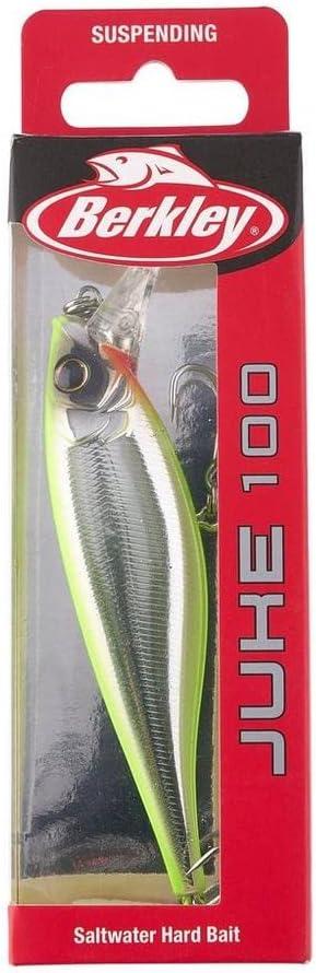 imageBerkley Juke Saltwater Fishing Hard BaitChromeChartreuse