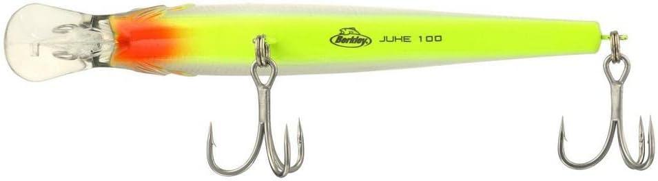imageBerkley Juke Saltwater Fishing Hard BaitChromeChartreuse