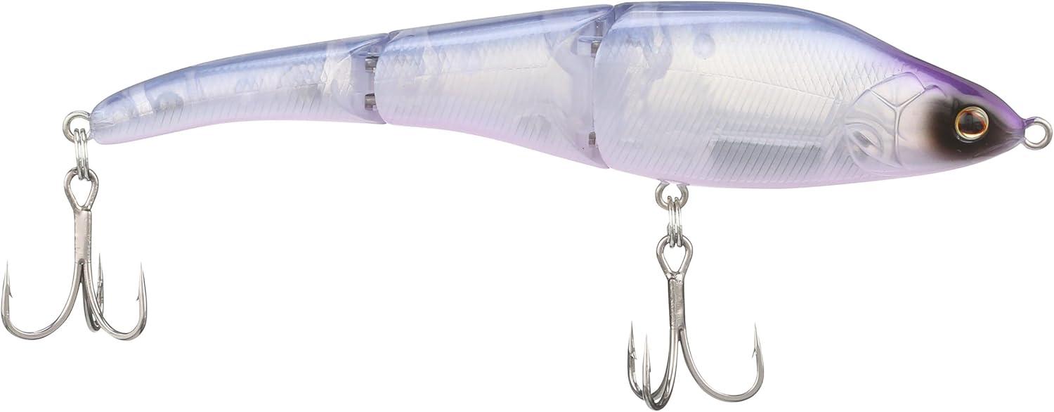 imageBerkley Magic Swimmer Fishing Lure Blue Vapor Size 125 5 in Maximum Forward Buoyancy Provides Optimal Lifelike Swim Action Equipped with HighEnd Hooks