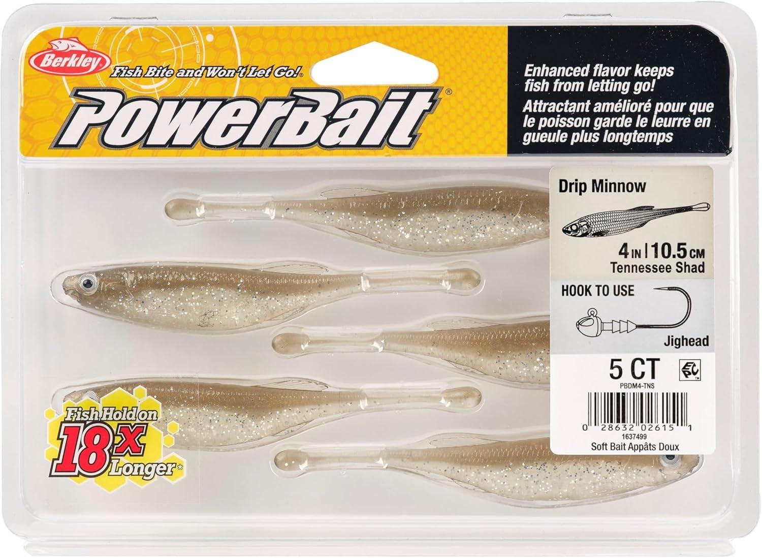 imageBerkley PowerBait Drip MinnowTennessee Shad
