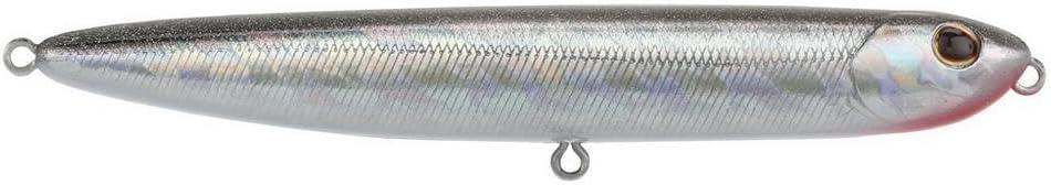 imageBerkley Saltwater Drift Walker Topwater Fishing Lure Black Silver 12 oz 43in Tail Weighted Design Tuned for Casting Distance Equipped with Fusion19 Hook