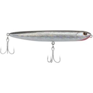 imageBerkley Saltwater Drift Walker Topwater Fishing Lure Black Silver 12 oz 43in Tail Weighted Design Tuned for Casting Distance Equipped with Fusion19 Hook