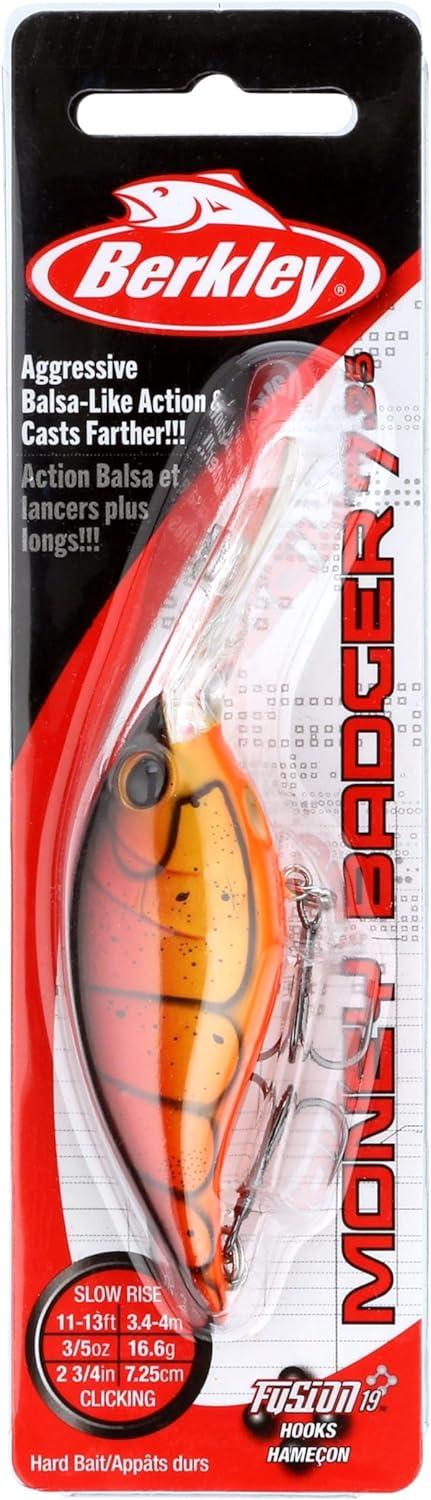 imageBerkley Money Badger Fishing Hard BaitFire Craw