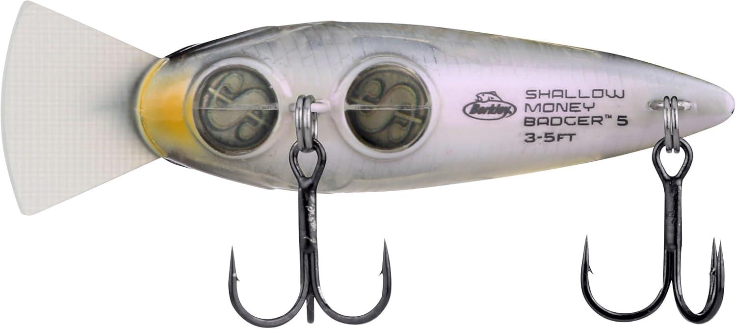 imageBerkley Shallow Money Badger Fishing Hard BaitCrystal Shad