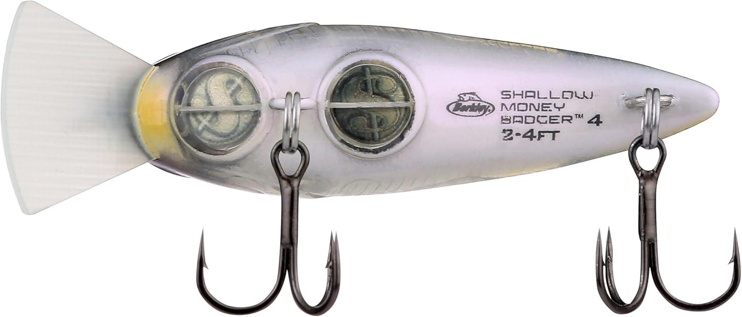 imageBerkley Shallow Money Badger Fishing Hard BaitCrystal Shad