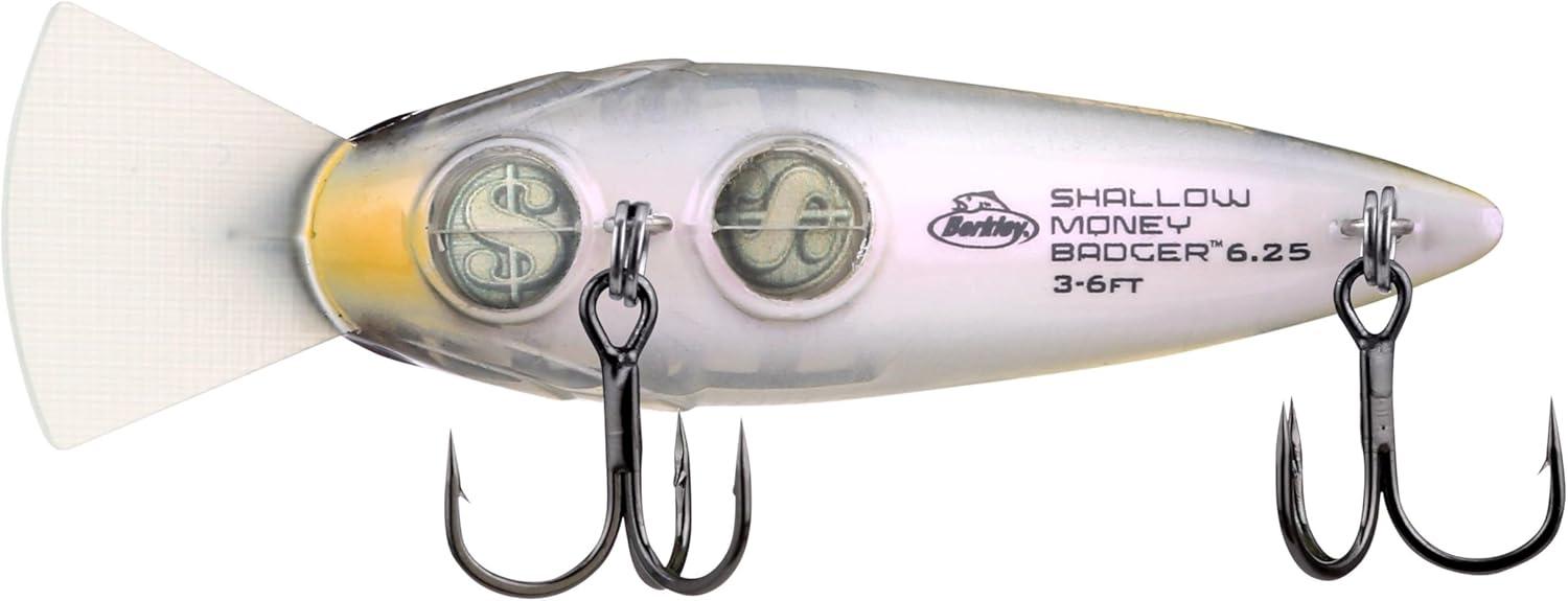 imageBerkley Shallow Money Badger Fishing Hard BaitCrystal Shad