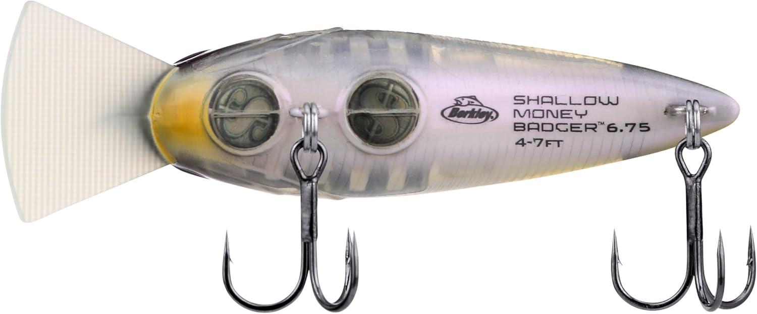 imageBerkley Shallow Money Badger Fishing Hard BaitCrystal Shad
