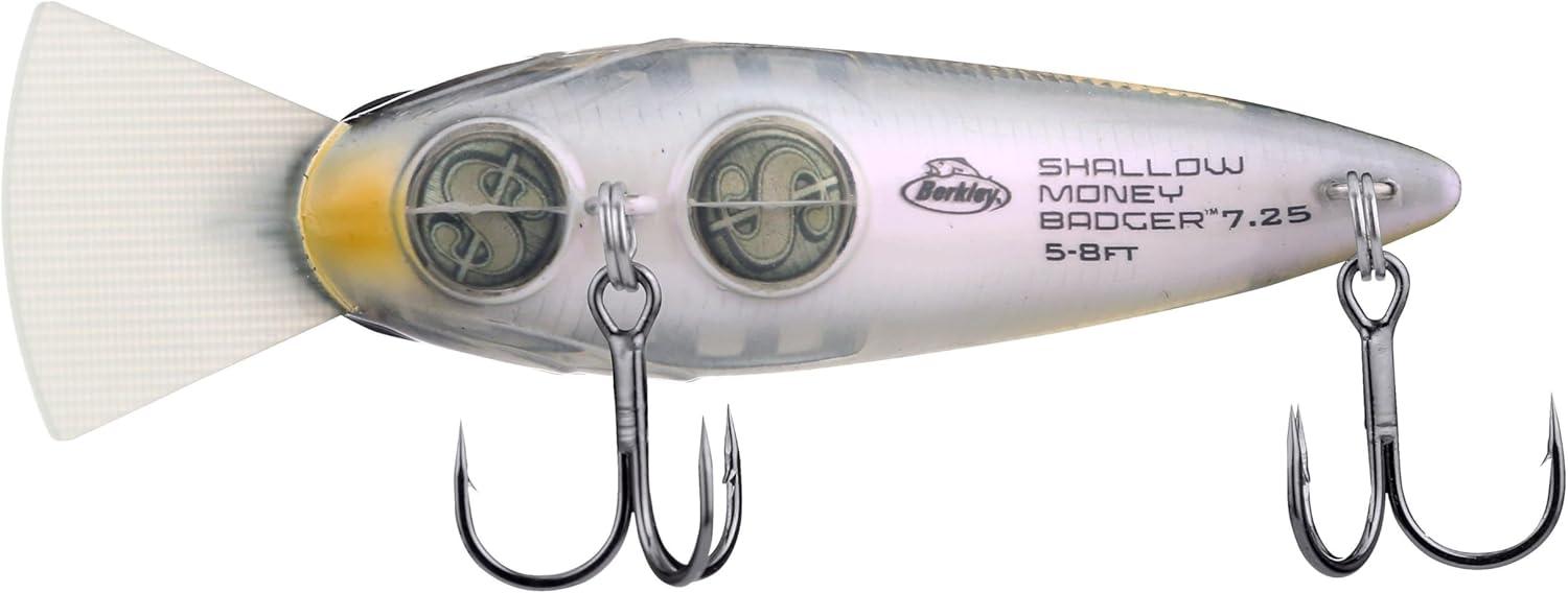 imageBerkley Shallow Money Badger Fishing Hard BaitCrystal Shad