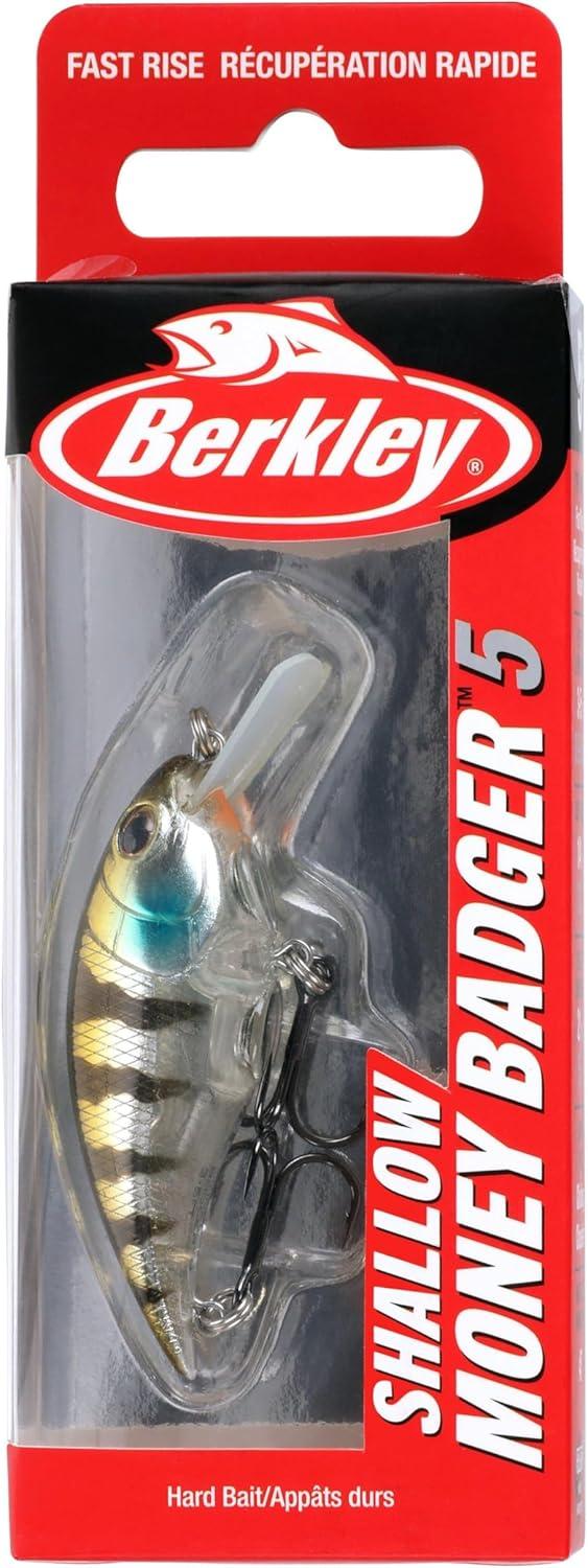 imageBerkley Shallow Money Badger Fishing Hard BaitGhost Chrome Gill
