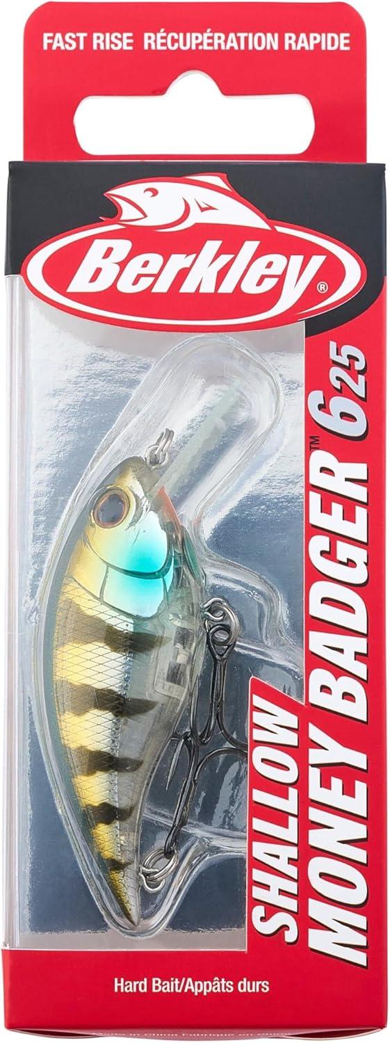 imageBerkley Shallow Money Badger Fishing Hard BaitGhost Chrome Gill