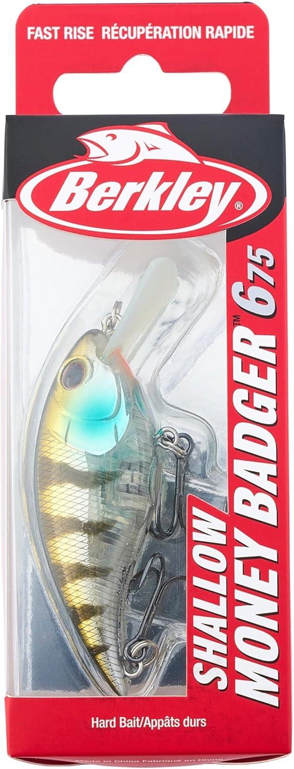 imageBerkley Shallow Money Badger Fishing Hard BaitGhost Chrome Gill
