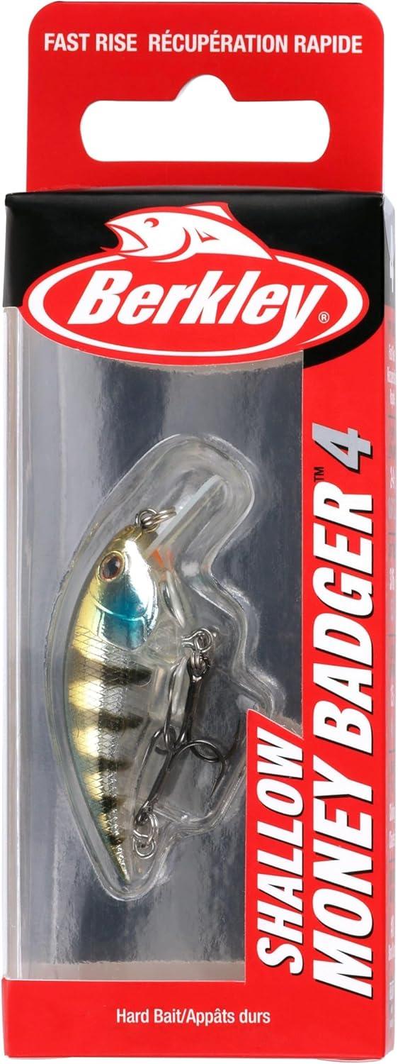 imageBerkley Shallow Money Badger Fishing Hard BaitGhost Chrome Gill