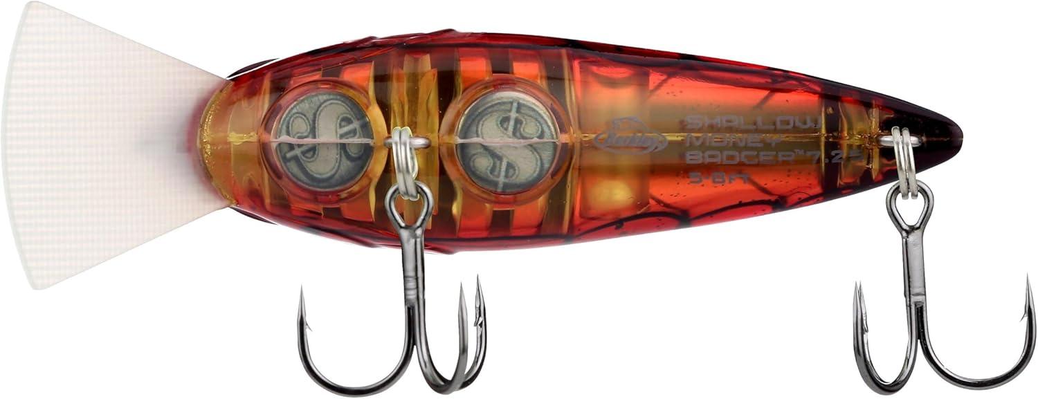 imageBerkley Shallow Money Badger Fishing Hard BaitGhost Red Craw