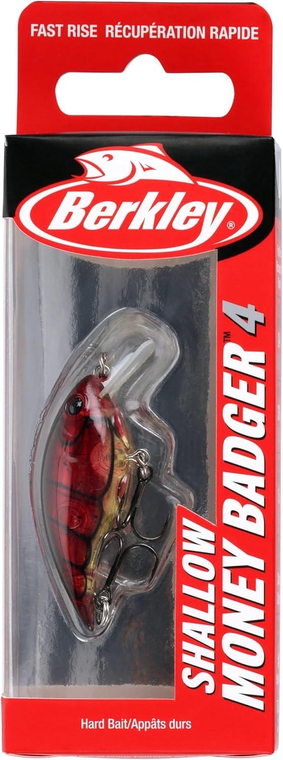 imageBerkley Shallow Money Badger Fishing Hard BaitGhost Red Craw