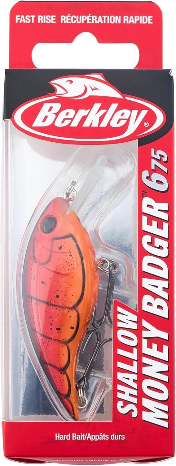 imageBerkley Shallow Money Badger Fishing Hard BaitSpecial Red Craw