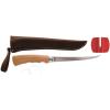 imageBerkley 6quot Wood Handle Fillet Knife Includes Sheath and Blade Sharpener Ergonomic Design CorrosionResistant Stainless Steel Blade Ideal Fishing Knife for Cleaning Medium GamefishOne Size