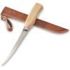 imageBerkley 6quot Wood Handle Fillet Knife Includes Sheath and Blade Sharpener Ergonomic Design CorrosionResistant Stainless Steel Blade Ideal Fishing Knife for Cleaning Medium GamefishOne Size