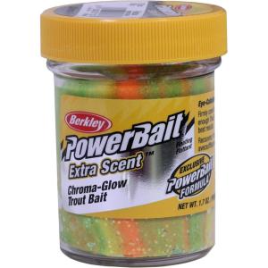 imageBerkley BGXTBRB PowerBait Glitter ChromeGlow Dough Rainbow Glitter 175Ounce
