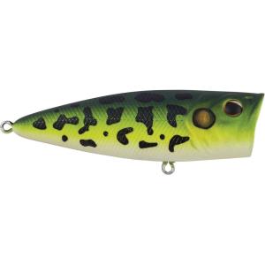 imageBerkley Bullet Pop Topwater Fishing Lure MF Frog 25 oz 70mm  275in Topwater Tail Weighted Design Tuned for Maximum Casting Distance Equipped with Fusion19 Hook