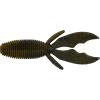 imageBerkleyBerkley PowerBait MaxScent Creature Hawg Rubber Swimbait 4 Black Blue Fleck 8 Count