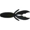 imageBerkleyBerkley PowerBait MaxScent Creature Hawg Rubber Swimbait 4 Black Blue Fleck 8 Count