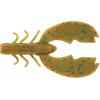 imageBerkley PowerBait MaxScent Chigger Craw Fishing Soft BaitPumpkin Green Fleck