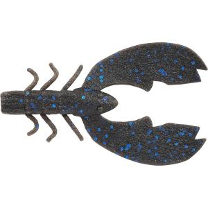 imageBerkley PowerBait MaxScent Chigger Craw Fishing Soft BaitBlack Blue Fleck
